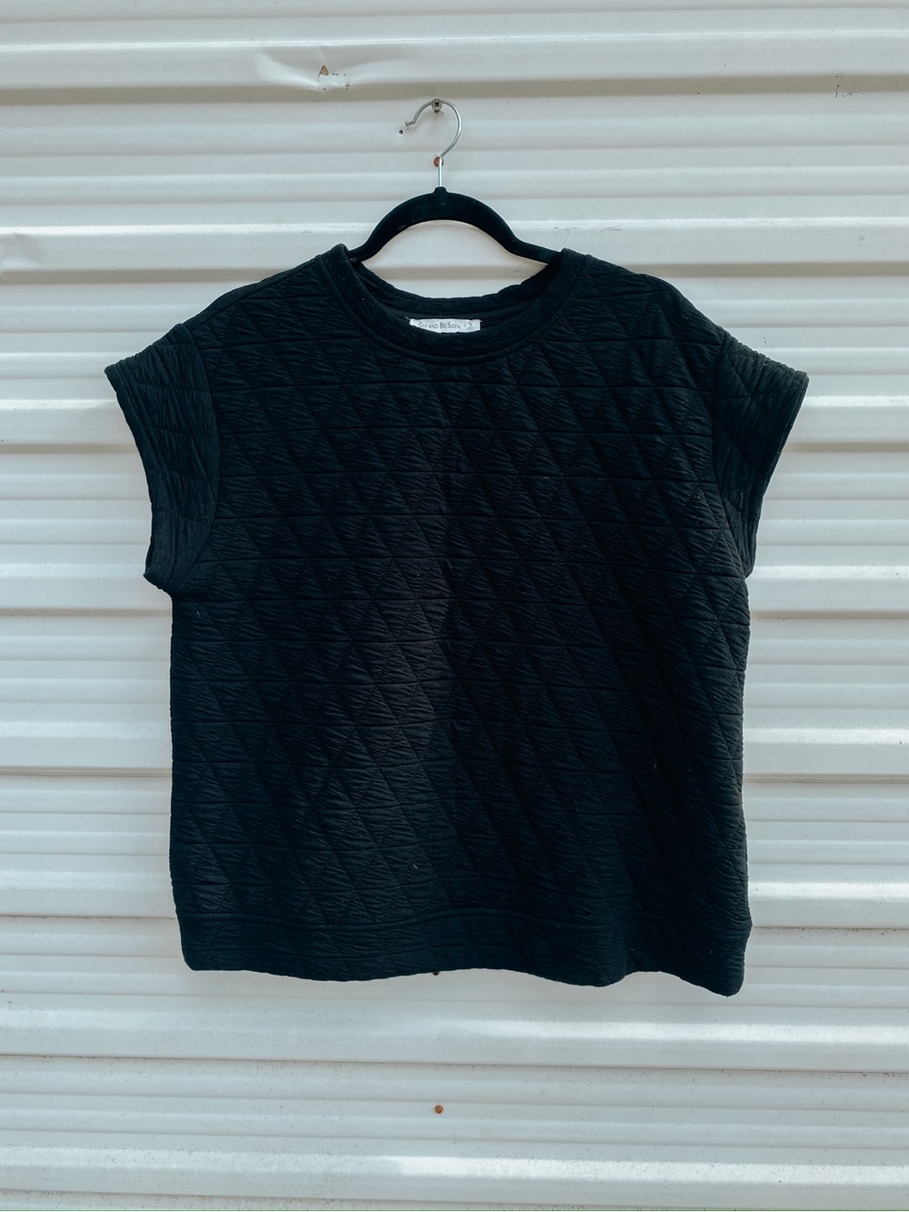 Quilted set in Black